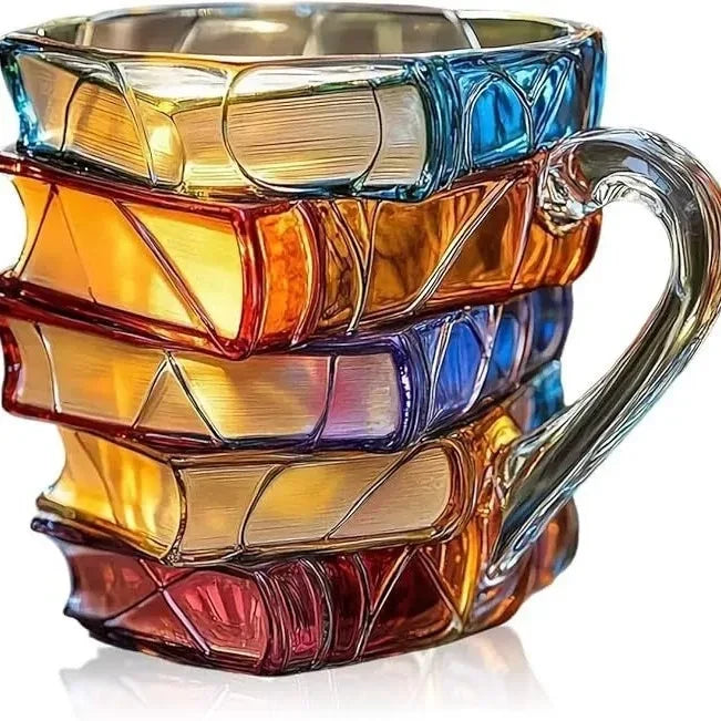Coloring Book Glass Mug