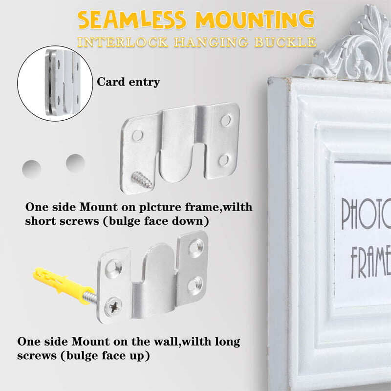 Stainless Steel Interlock Hanging Buckle