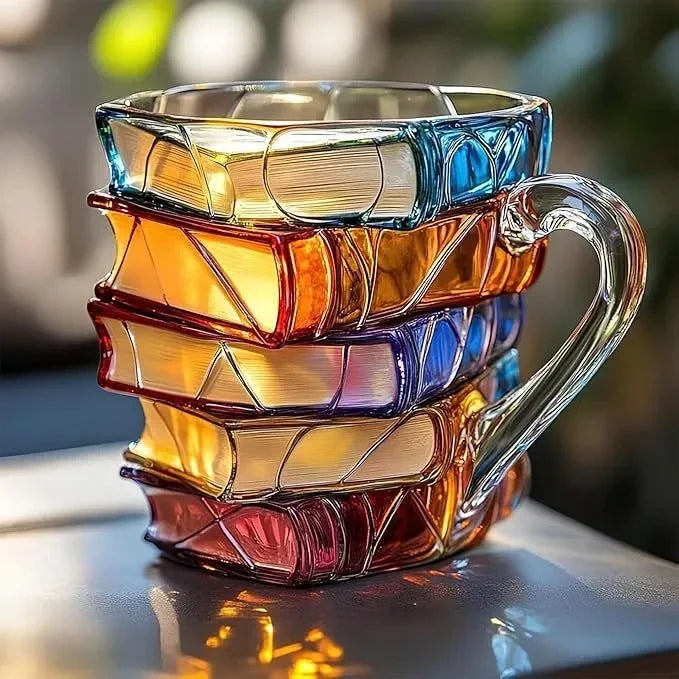 Coloring Book Glass Mug