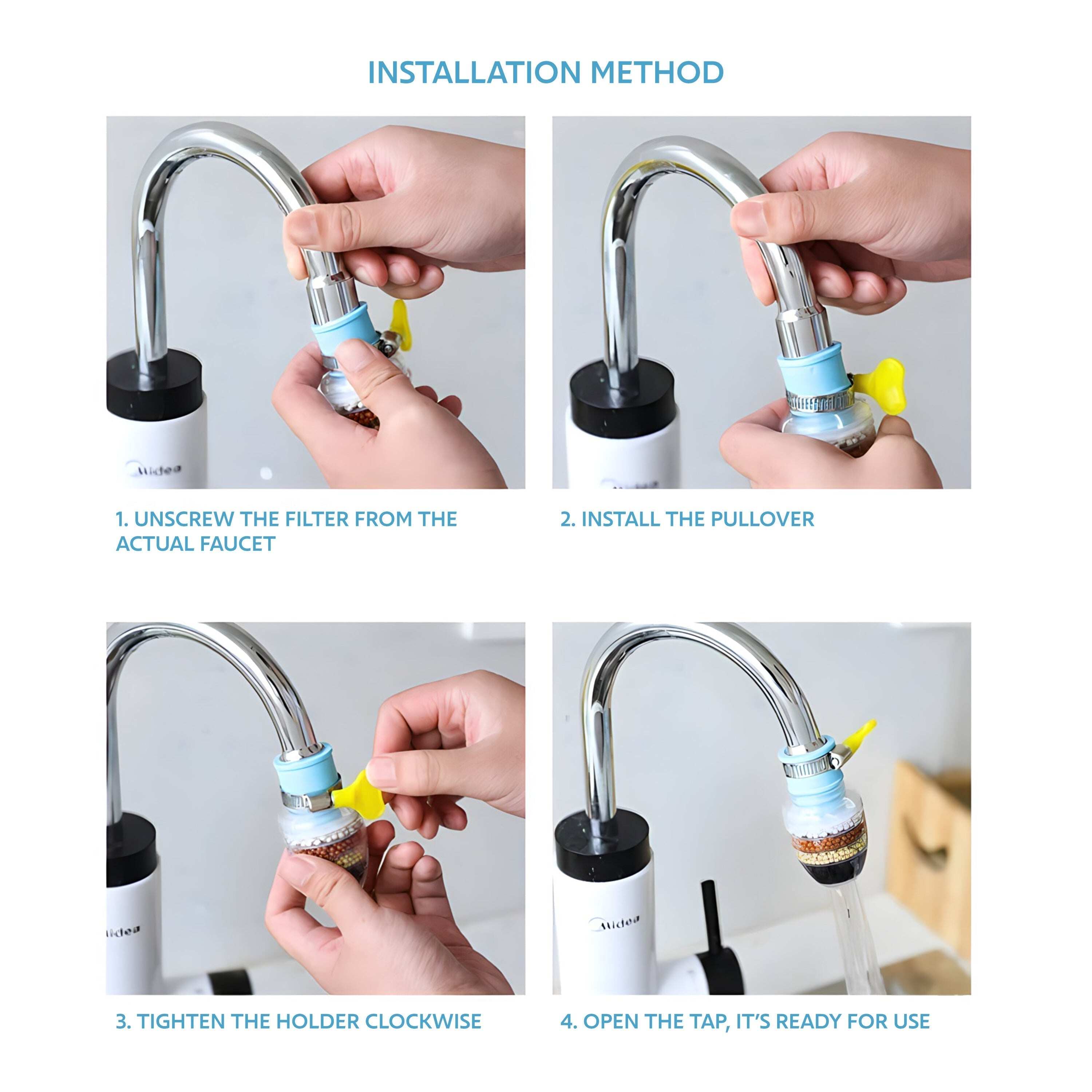 Summer Sales💦Faucet Tap Water Filter