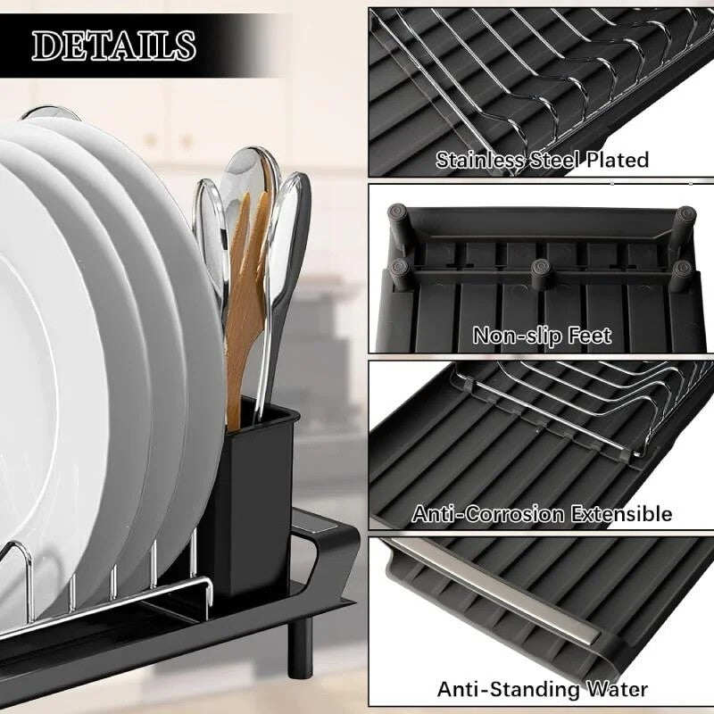 Expandable Dish Drying Rack