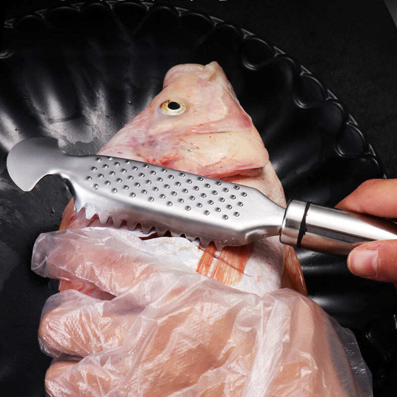 Sharp Stainless Steel Fish Scaler - Buy 1 Get 1 Free