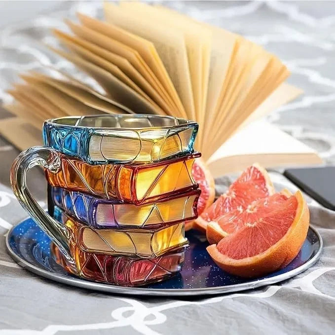 Coloring Book Glass Mug